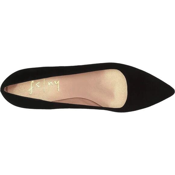 French Sole Clap Wedge Pump – Stylish Suede Wedge for Effortless Elegance - Picture 4 of 10